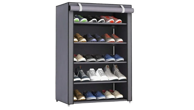 Multi-Tier Dustproof Shoe Cabinet - 3 Colours, 3 Sizes