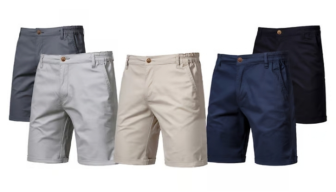 Men's Slim Fit Shorts - 11 Colours, 4 Sizes!