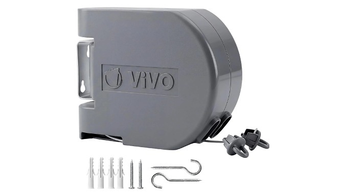 Retractable Washing Line - Holds up to 30KG!