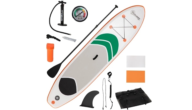 Outsunny Inflatable Stand Up Paddle Board