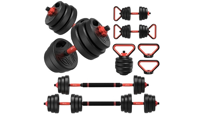 4-in-1 Adjustable Multi-Use Fitness Weights