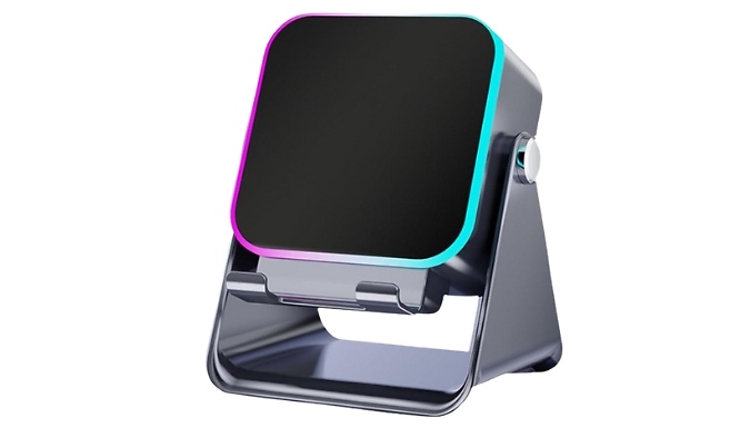 4-in-1 Multi-Functional Wireless Speaker - Light, Charger, Phone Stand & Speaker