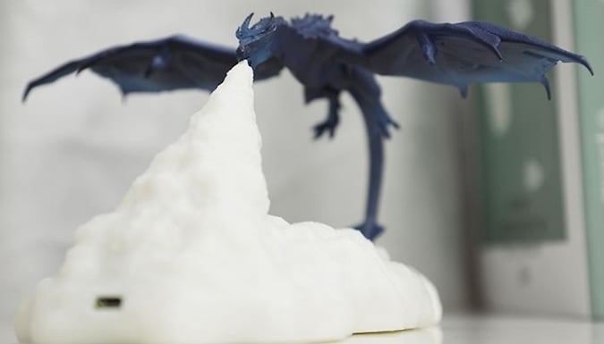 3D Printed Fire Breathing Dragon Light - 3 Styles