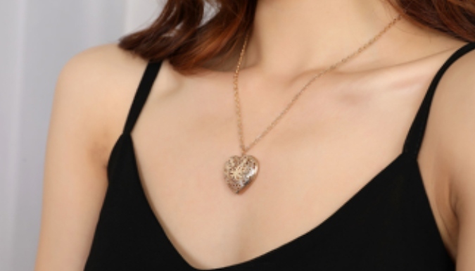Vintage Style Heart Necklace - 2 Colours