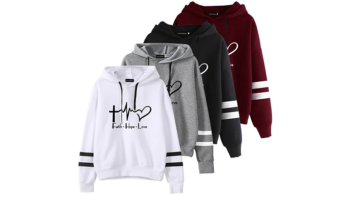 Faith hope love clearance hoodie