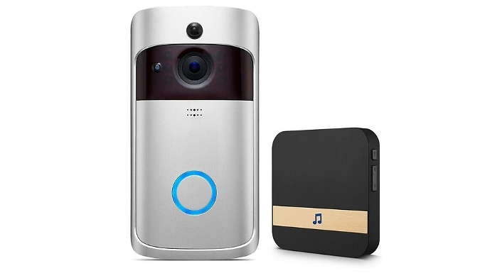 3-in-1 Wi-Fi Video Doorbell With Optional Chime - 2 Colours