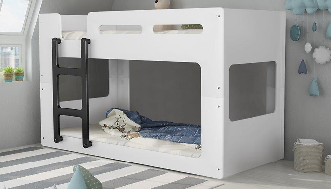 Modern low bunk best sale bed