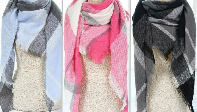 Oversized Pashmina Scarf - 3 Colours