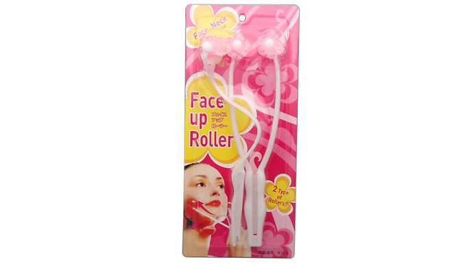 2-in-2 Face & Neck Massager Roller