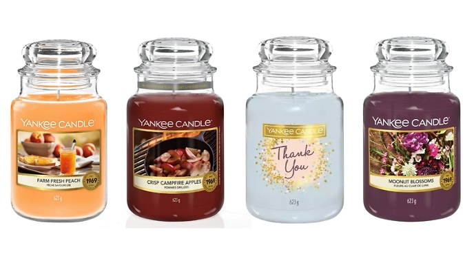 623g Yankee Candle Large Jar! - 4 Scents