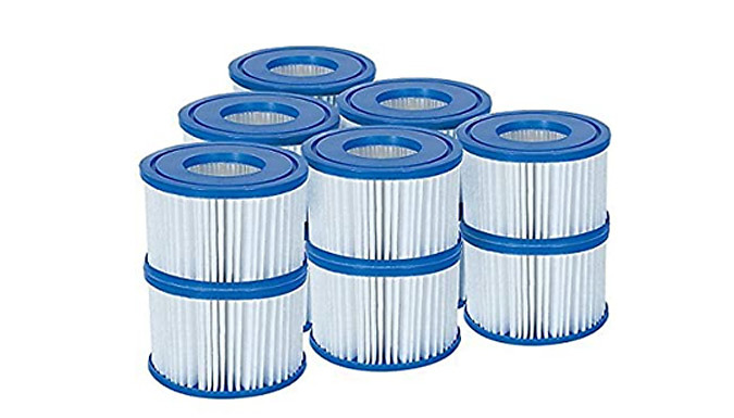 12-Pack of Lay-Z-Spa Hot Tub Filter Cartridges