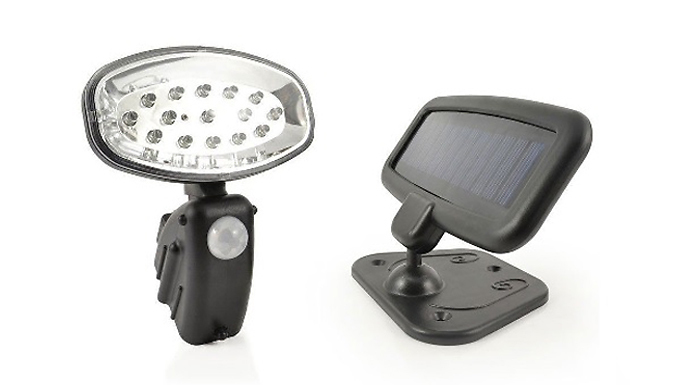 15 LED Solar Power PIR Motion Sensor Security Light