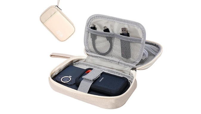 Handheld Data Cable Organiser - 4 Colours