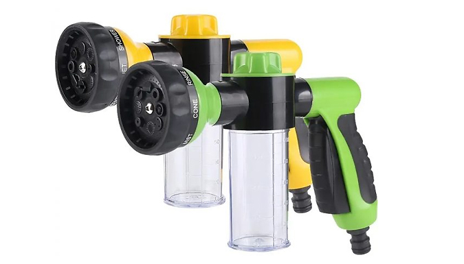 High Pressure Jet Hose Spray Nozzle - 2 Colours