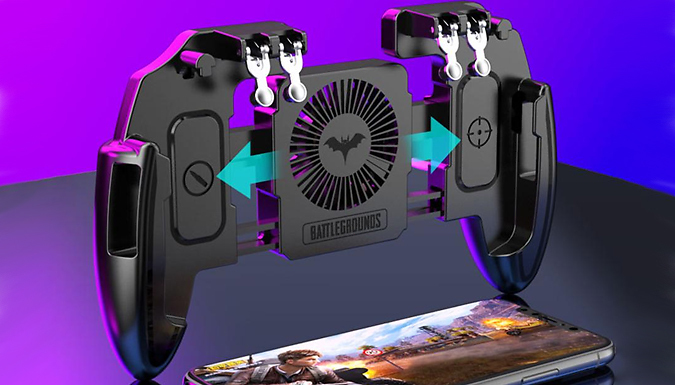 Justgiftdirect Mobile Phone Heat Dissipation Gamepad Holder