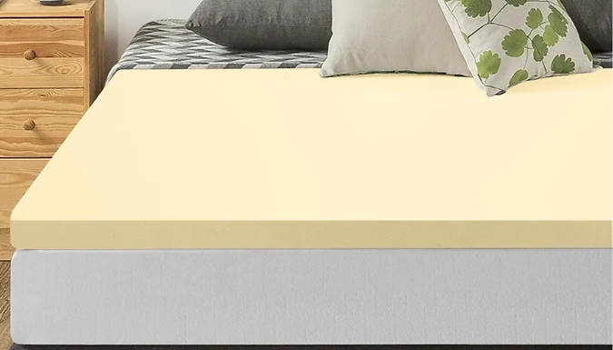 Memory Foam Mattress Topper - 3 Depths, 6 Sizes!