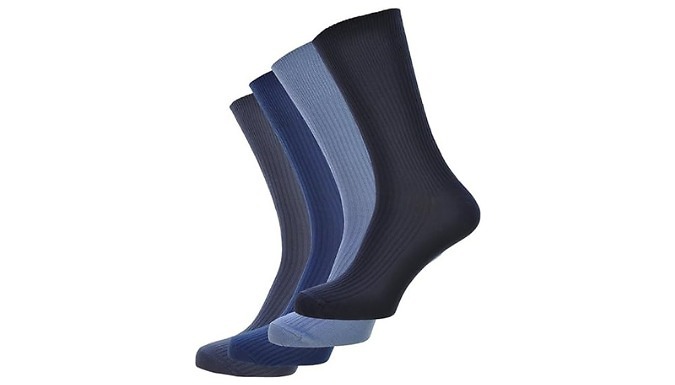 12-Pack Unisex Cotton Rich Socks