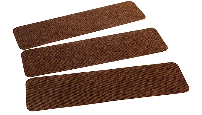 15-Pack of Non Slip Adhesive Stair Carpet Pads