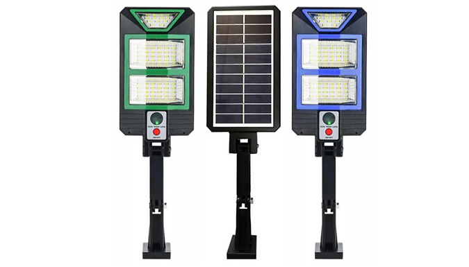 Powerful Solar Motion Sensor Street Light - 2 Colours