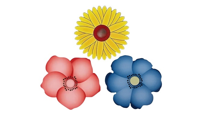 10-Piece Flower-Shaped Window Fly Trap - 3 Colours!