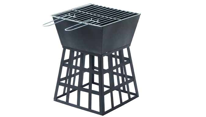 Square Table Top BBQ Grill