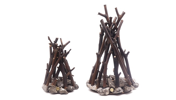 Bonfire Style Decorative Lamp - 2 Sizes