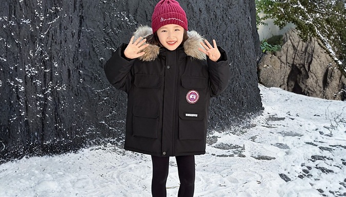 Children's Thick Coat With Fluffy Hood - 3 Colours & 7 Sizes