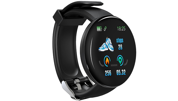 Go Groopie Justgiftdirect V9 Smartwatch Fitness Tracker! - 5 Colours
