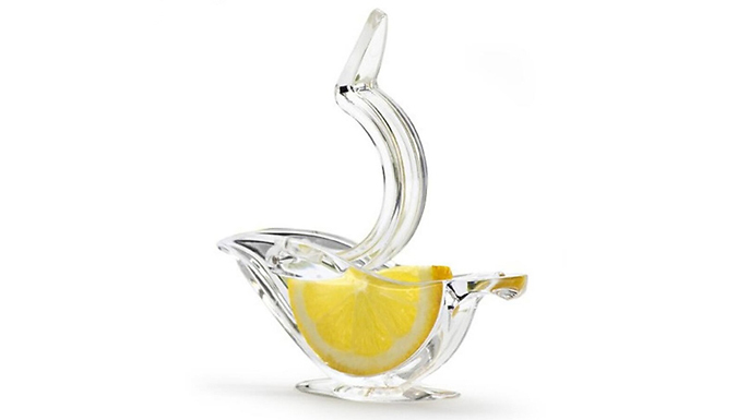 Manual Acrylic Bird Lemon Squeezer