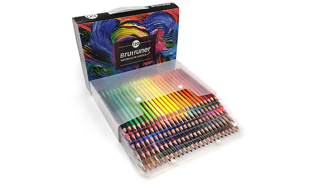 48, 72, 120 or 160 Oil or Watercolour Pencil Set