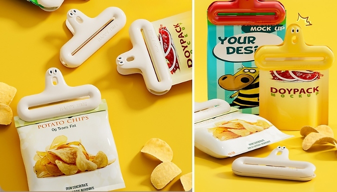 4-Pack of Novelty Food Sealing Clips