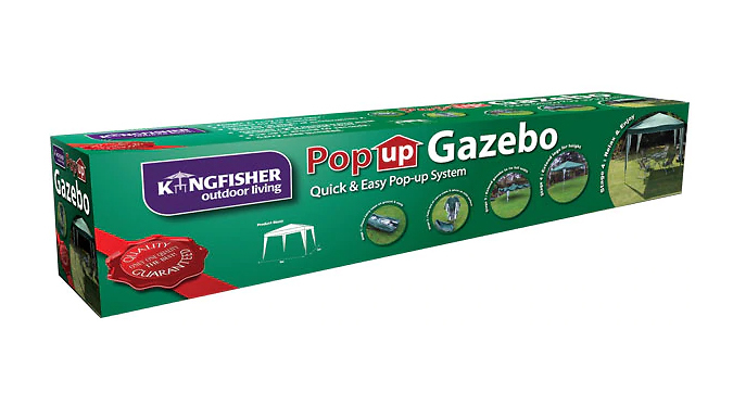 Pop Up Quick Erect Garden Tent Gazebo