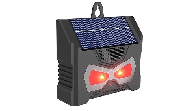 1 or 2-Pack of Outdoor Solar-Powered Animal Repellers