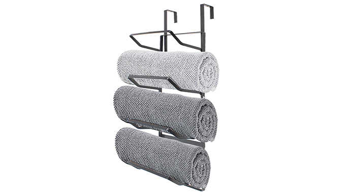 Over-The-Door Towel Rack - 2 or 4 Tiers