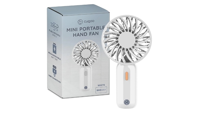 CUQOO Mini Handheld Portable Fan