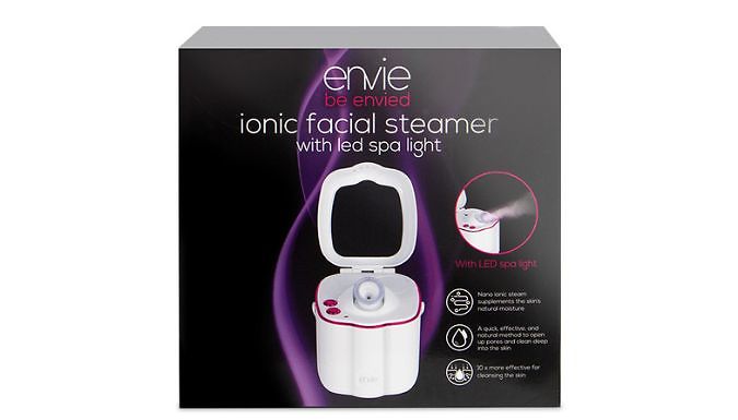 Envie Ionic Facial Steamer with LED Light