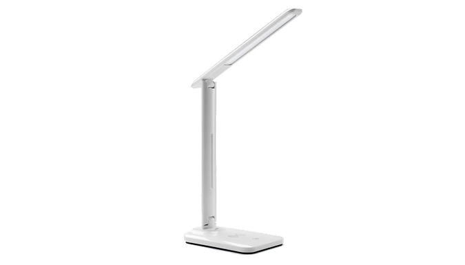 2-in-1 LED Desk Lamp with Wireless Charger at Go Groopie