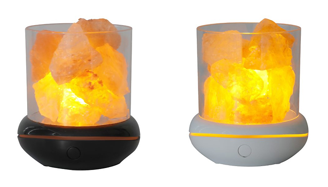 Aromatherapy Salt Lamp - 2 Colours