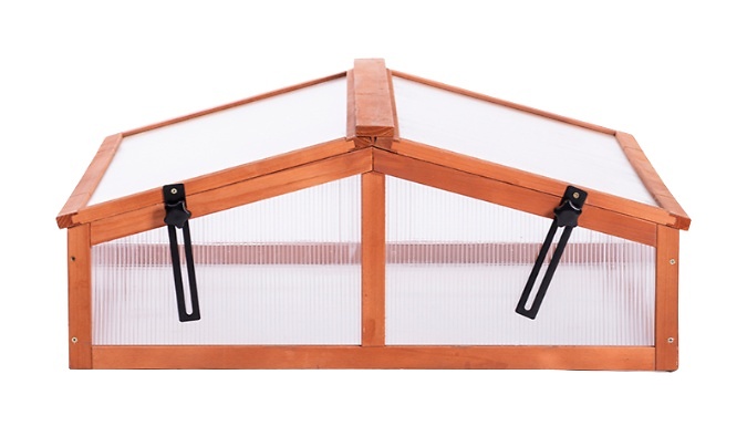 Garden Gear Double-Sided Wooden Cold Frame