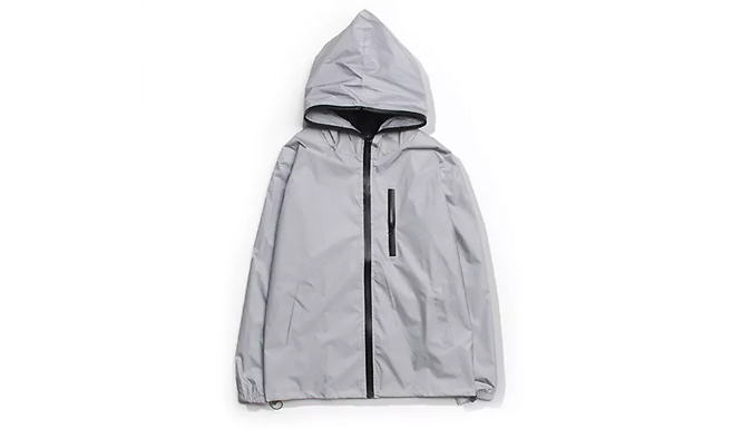 Reflective Hooded Jacket - 6 Sizes
