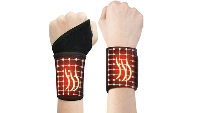 1 Pair of Magnetic Self-Heating Wrist Pads