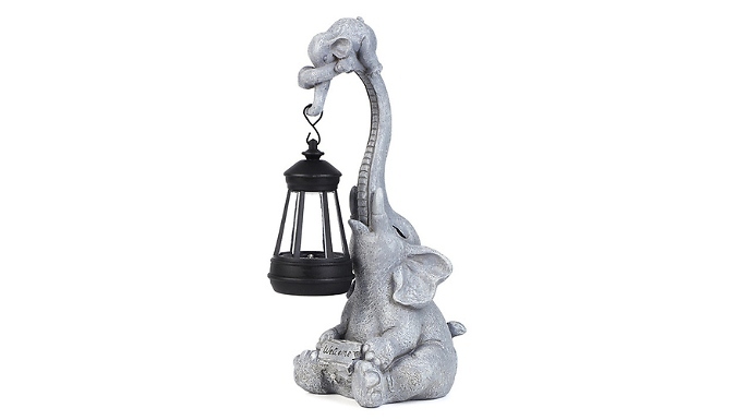 Elephant Solar Light Ornament