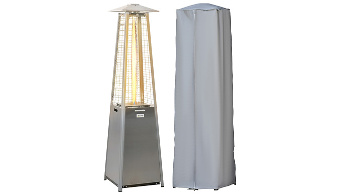 Outsunny 11KW Patio Standing Tower Heater