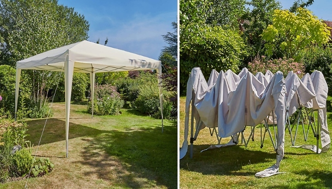 3M Pop-Up Gazebo with Carry Bag - 4 Colours!