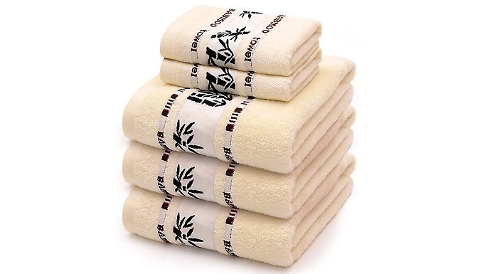 Super Soft Bamboo Hand & Bath Towels - 4 Options & 3 Colours