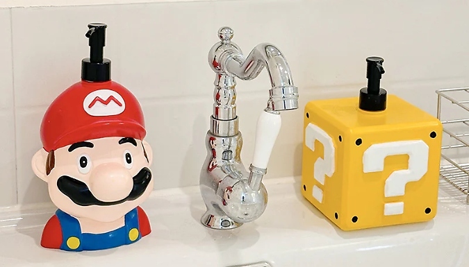 2-Piece Set of Novelty Soap Dispensers