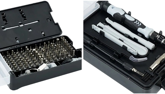 116-in-1 Magnetic Screwdriver Tool Repair Kit