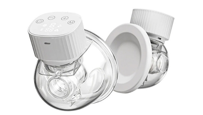 Wearable Hands-Free 3-Mode Breast Pump