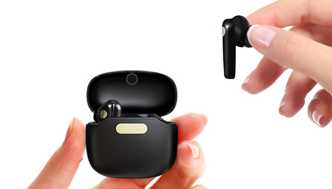Smartphone Compatible Airdot Earphones & Charge Case - 3 Colours