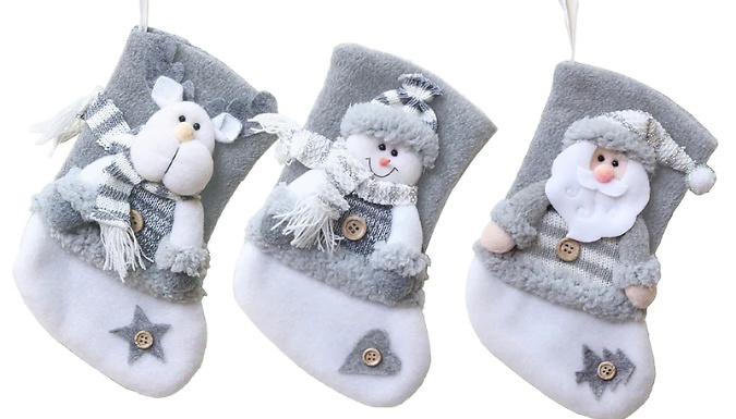 Christmas Stocking Sweetie Bags - 3 Designs